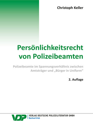 cover image of Persönlichkeitsrecht von Polizeibeamten